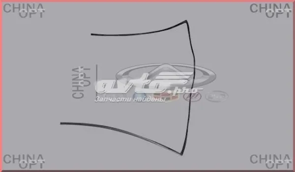 Накладка лобового скла S125206053 Chery