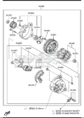 Шків генератора MAZDA P30118W11