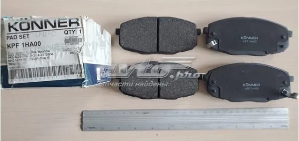 Передні тормозні колодки KPF1HA00 Konner
