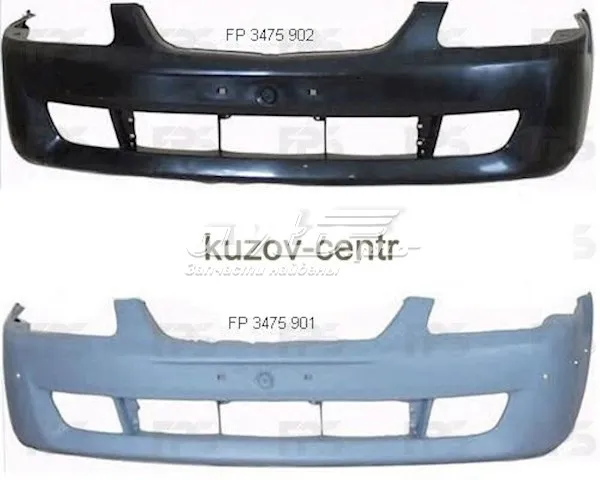 Передній бампер BJ1V50031 Mazda