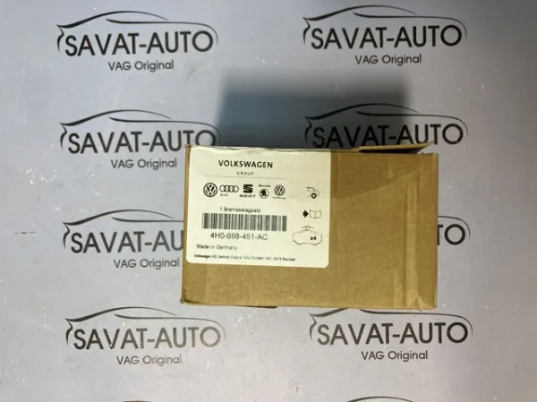 Задні гальмівні колодки 4H0698451AC VAG