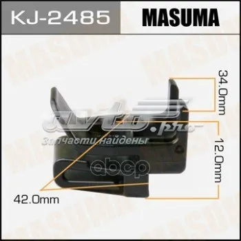 Пістон (кліп) кріплення підкрилки переднього крила KJ2485 Masuma