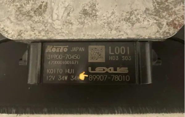  8990778010 Toyota