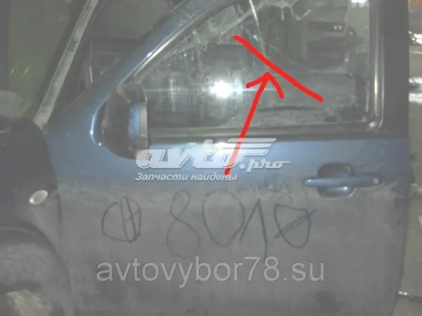 Скло передніх дверей, лівою UR5659511A Mazda