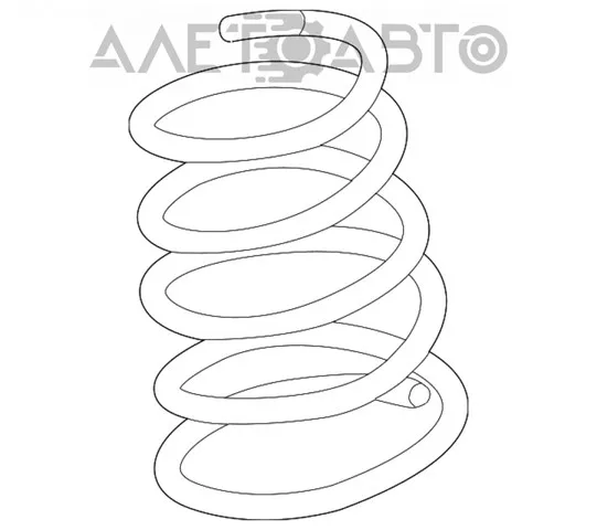 Пружина передня 4813148040 Toyota