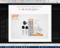 Ролик двері бічної/зсувної, ремкомплект ATP RK103