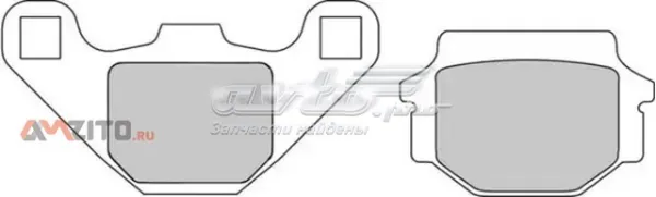 Передні тормозні колодки FDB314P Ferodo
