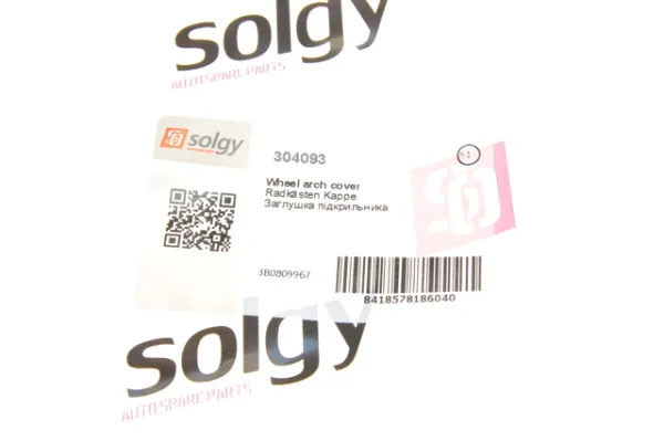 Лючок підкрилка переднього лівого 304093 Solgy