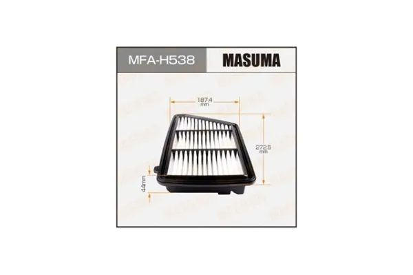 Повітряний фільтр MFAH538 Masuma