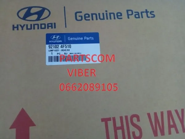 Фара права 921024F510 Hyundai/Kia