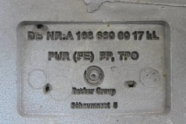  A1686800017 Mercedes