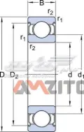 Підшипник генератора SKF 63052ZC3