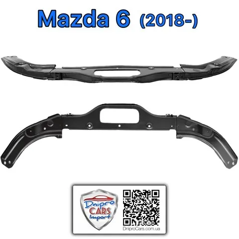 Супорт радіатора верхній/монтажна панель кріплення фар GSH753150 Mazda