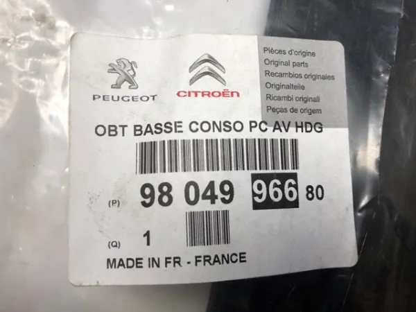  9804996680 Peugeot/Citroen