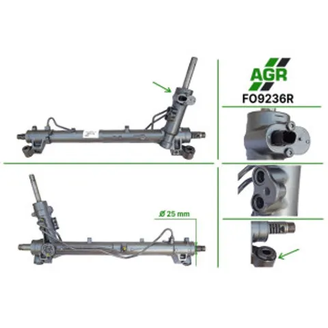 Рульова рейка FO9236R AGR