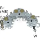 Міст діодний генератора NISSAN 231240W000 Міст діодний генератора NISSAN 231240W000