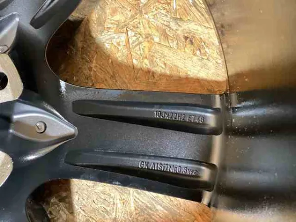 Диски колісні литі (легкосплавні, титанові) 9Y0601025AP041 Porsche