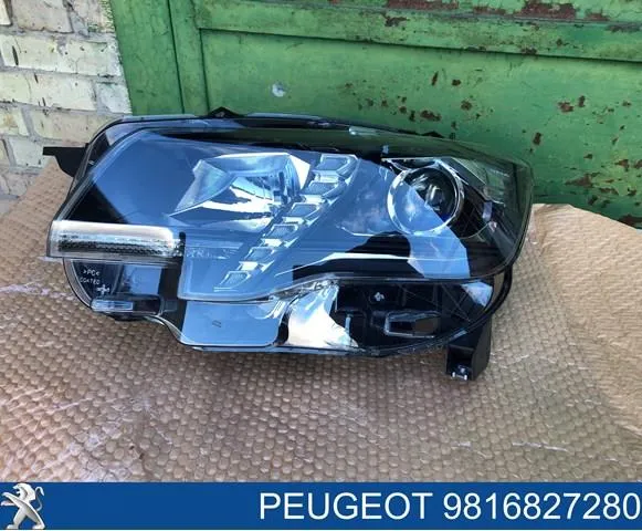 Фара ліва 9816827280 Peugeot/Citroen