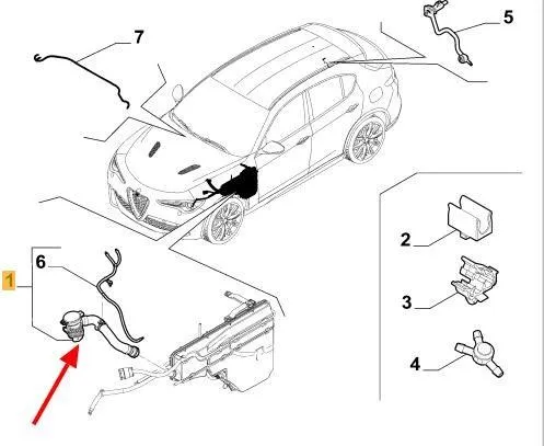  50558633 Fiat/Alfa/Lancia