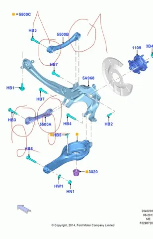  EJ7Z5500E Ford