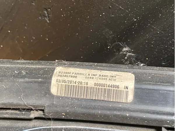 D2BB17K945ACW Ford