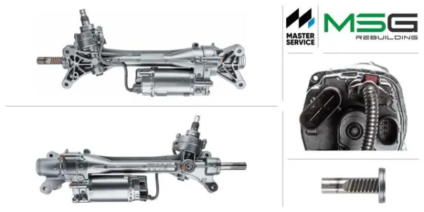 Рульова рейка AU407SL00R MSG Rebuilding