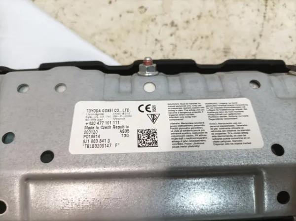 Подушка безпеки, водійська, AIRBAG, захисту колін 9J1880841D Porsche
