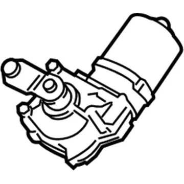 Двигун склоочисника лобового скла (трапеції) EJ7Z17508A Ford