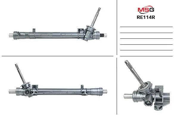 Рульова рейка RE114R MSG