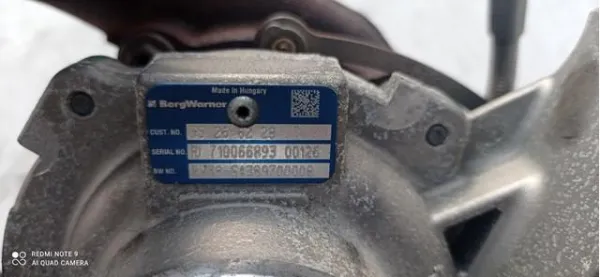 Турбіна 55266228 Fiat/Alfa/Lancia