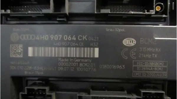 Блок комфорту 4H0907064CK VAG