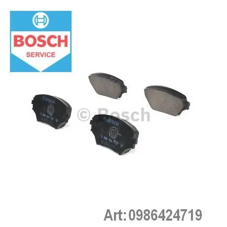 Передні тормозні колодки 986424719 Bosch