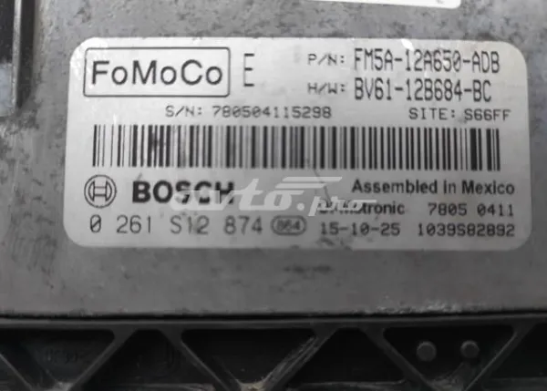  FM5A12A650ADB Ford