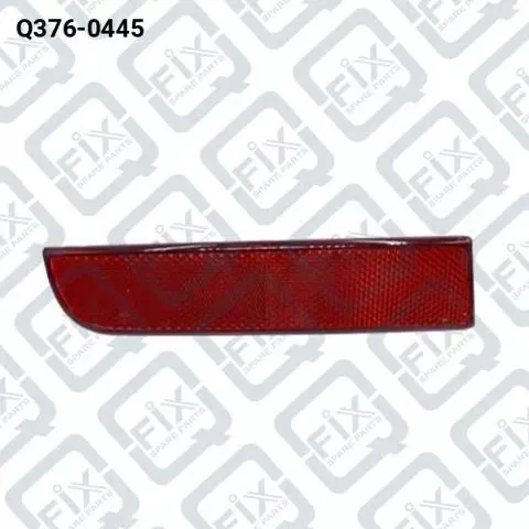 Катафот (відбивач) заднього бампера, лівий Q3760445 Q-fix