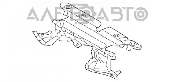 Кронштейн радіатора нижній 1668136010 Toyota
