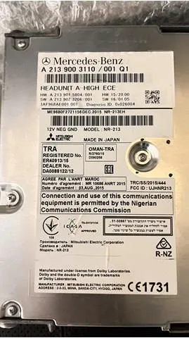  A2139003110 Mercedes