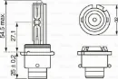 Лампочка ксеноновая BOSCH 1987302906 Лампочка ксеноновая BOSCH 1987302906