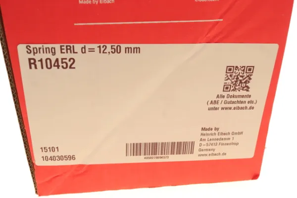 Пружина передня R10452 Eibach