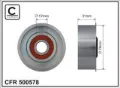 Натяжний ролик CAFFARO 500578