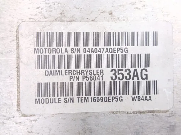  56041353AG Chrysler