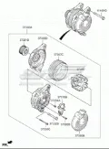Шків генератора Hyundai I40 VF