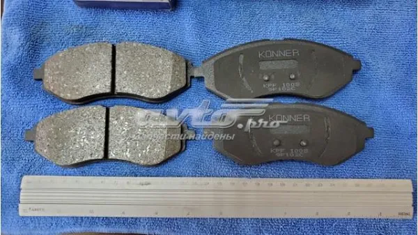 Передні тормозні колодки KPF1008 Konner