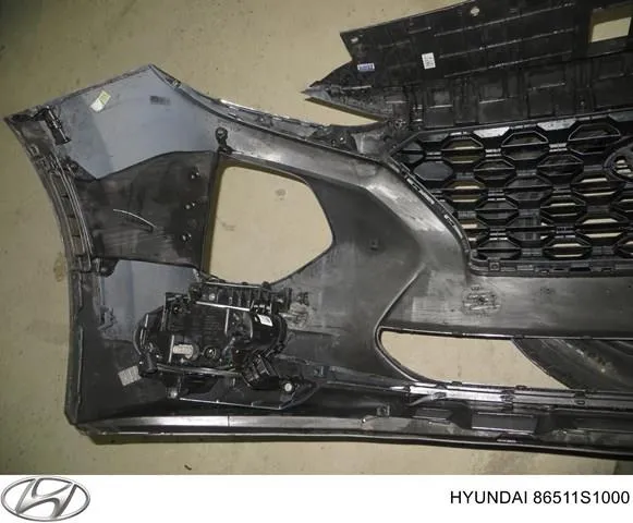 Решітка переднього бампера, ліва 86595S1000 Hyundai/Kia
