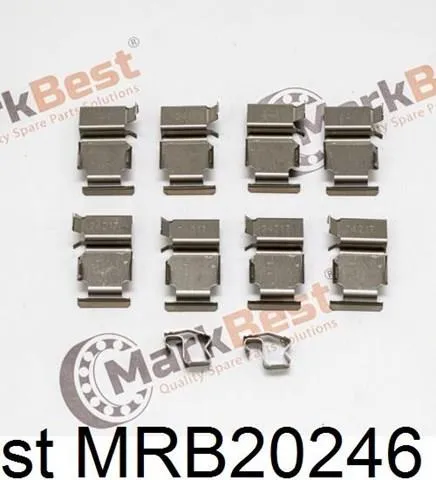 Комплект пружинок кріплення дискових колодок, задніх MRB20246 MarkBest