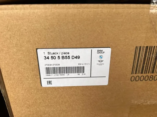  34505B55D49 BMW