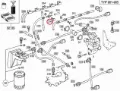 Штуцер (накінечник) форсунки шланга обратки MERCEDES 6020780034