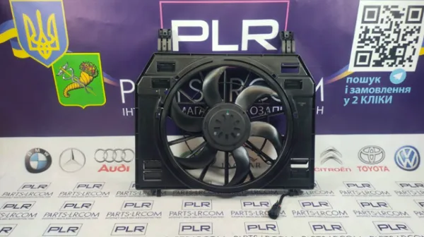 Дифузор радіатора охолодження, в зборі з двигуном і крильчаткою PLR5338864 Plrsolutions