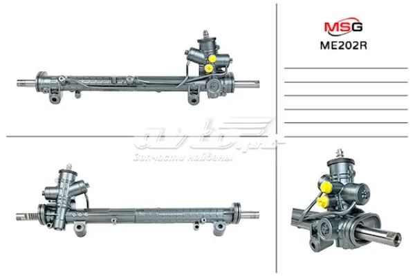 Рульова рейка A1684610401 Mercedes