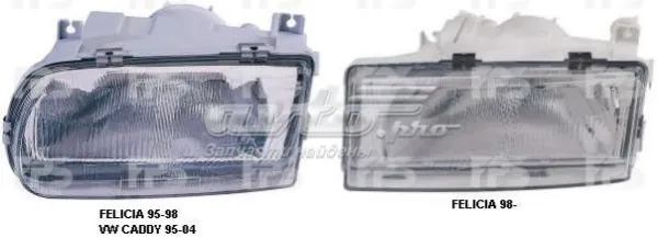 Фара ліва FP7513R1E Depo/Loro/Abakus