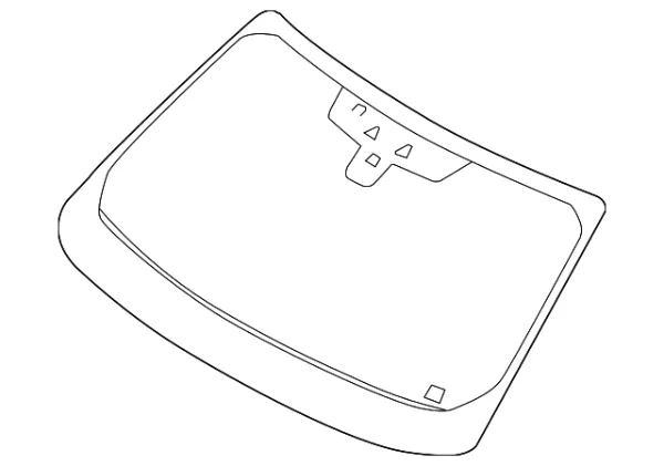 Лобове скло LR159785 Land Rover